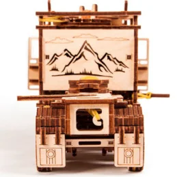 Puzzle 3D mecanic din lemn tir Big Rig...
