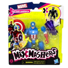 MARVEL AVENGERS MIX MASHERS FIGURINA CAPITAN AMERICA 12CM | 1Buy.ro