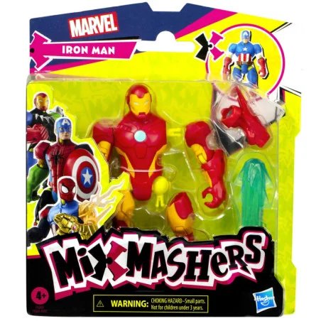 MARVEL AVENGERS MIX MASHERS FIGURINA IRON MAN 12CM | MARKETPLACE SHOPPING CENTER