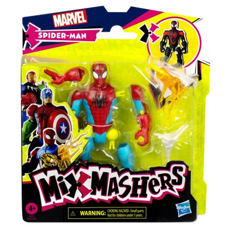MARVEL AVENGERS MIX MASHERS FIGURINA SPIDER-MAN 12CM | MARKETPLACE SHOPPING CENTER