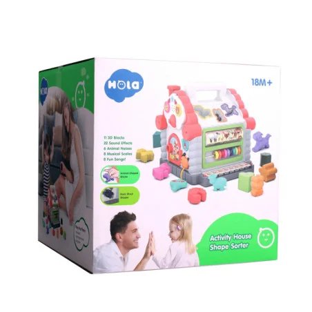 CASUTA EDUCATIVA A ANIMALUTELOR CU SUNETE SI LUMINI | MARKETPLACE SHOPPING CENTER