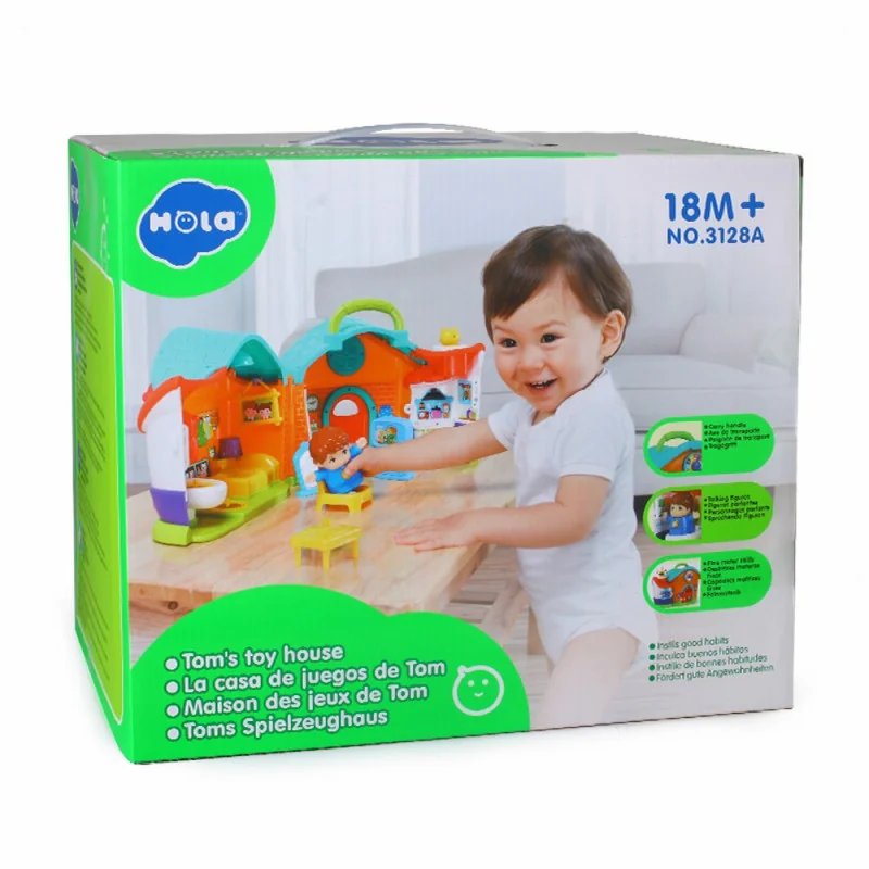 CASUTA CU PAPUSA SI ACCESORII CU LUMINI SI SUNETE | MARKETPLACE SHOPPING CENTER