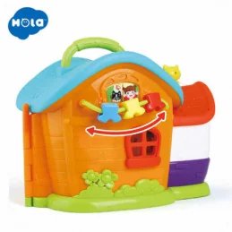 CASUTA CU PAPUSA SI ACCESORII CU LUMINI SI SUNETE | MARKETPLACE SHOPPING CENTER