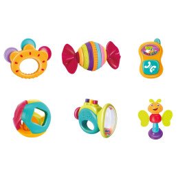 SET 6 JUCARII ZORNAITOARE PENTRU BEBELUSI | MARKETPLACE SHOPPING CENTER