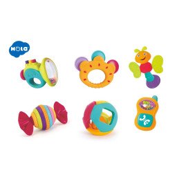 SET 6 JUCARII ZORNAITOARE PENTRU BEBELUSI | MARKETPLACE SHOPPING CENTER