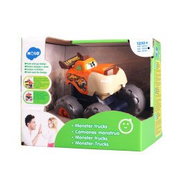 MASINUTA BEBE MONSTER TRUCK LEOPARDUL INFURIAT | 1Buy.ro