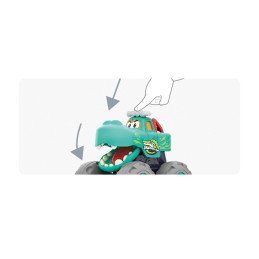 MASINUTA BEBE MONSTER TRUCK CROCODILUL | MARKETPLACE SHOPPING CENTER