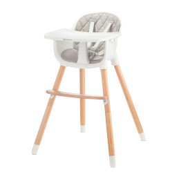 SCAUN DE MASA KINDERKRAFT SIENNA, 2 IN 1, GREY | MARKETPLACE SHOPPING CENTER