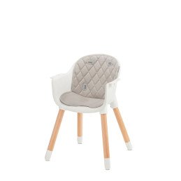 SCAUN DE MASA KINDERKRAFT SIENNA, 2 IN 1, GREY | MARKETPLACE SHOPPING CENTER