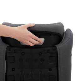 SCAUN AUTO KINDERKRAFT JUNIOR FIX2, I-SIZE 100-150 CM, ROCKET GREY | MARKETPLACE SHOPPING CENTER