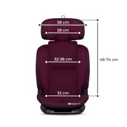 SCAUN AUTO I-SIZE, 76-150 CM, KINDERKRAFT ONETO 3, ISOFIX, CHERRY PEARL | MARKETPLACE SHOPPING CENTER