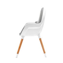 SCAUN DE MASA KINDERKRAFT FINI, 2 IN 1, GREY | MARKETPLACE SHOPPING CENTER