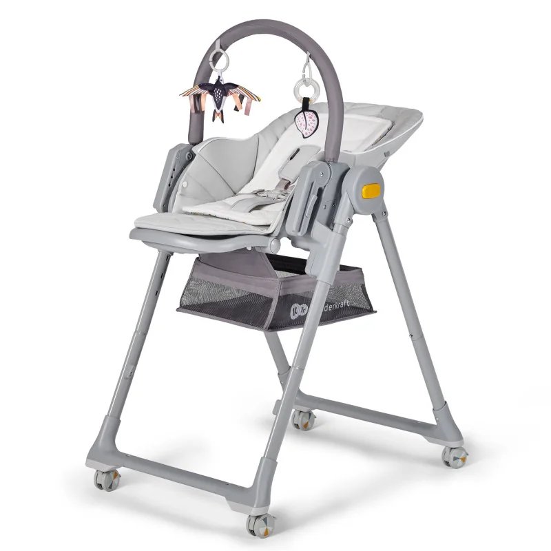 SCAUN DE MASA KINDERKRAFT LASTREE, 2 IN 1, TRANSFORMABIL, GREY | MARKETPLACE SHOPPING CENTER