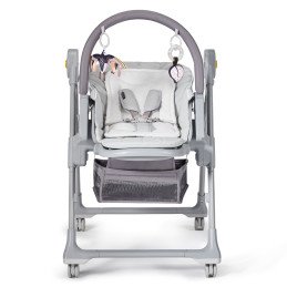 SCAUN DE MASA KINDERKRAFT LASTREE, 2 IN 1, TRANSFORMABIL, GREY | MARKETPLACE SHOPPING CENTER