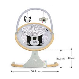 LEAGAN ELECTRIC 2 IN 1 KINDERKRAFT LUMI, GREY | MARKETPLACE SHOPPING CENTER