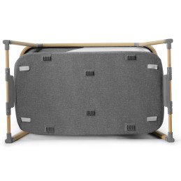 PATUT TRAVEL KINDERKRAFT SOFI, 4 IN 1, GREY | MARKETPLACE SHOPPING CENTER